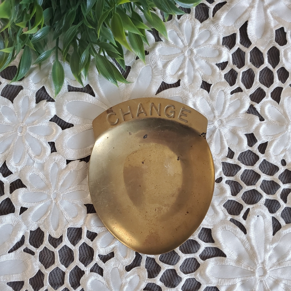 VINTAGE | Brass Change Dish